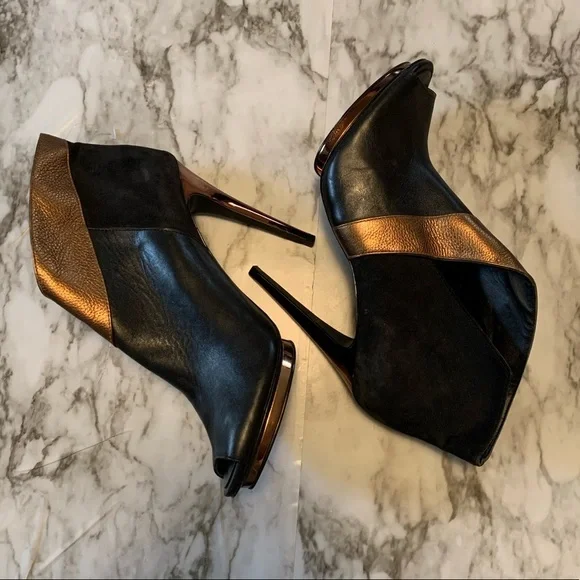 BCBGMaxAzria NWOT Leather/Suede Booties 9B/39*3 for $250*